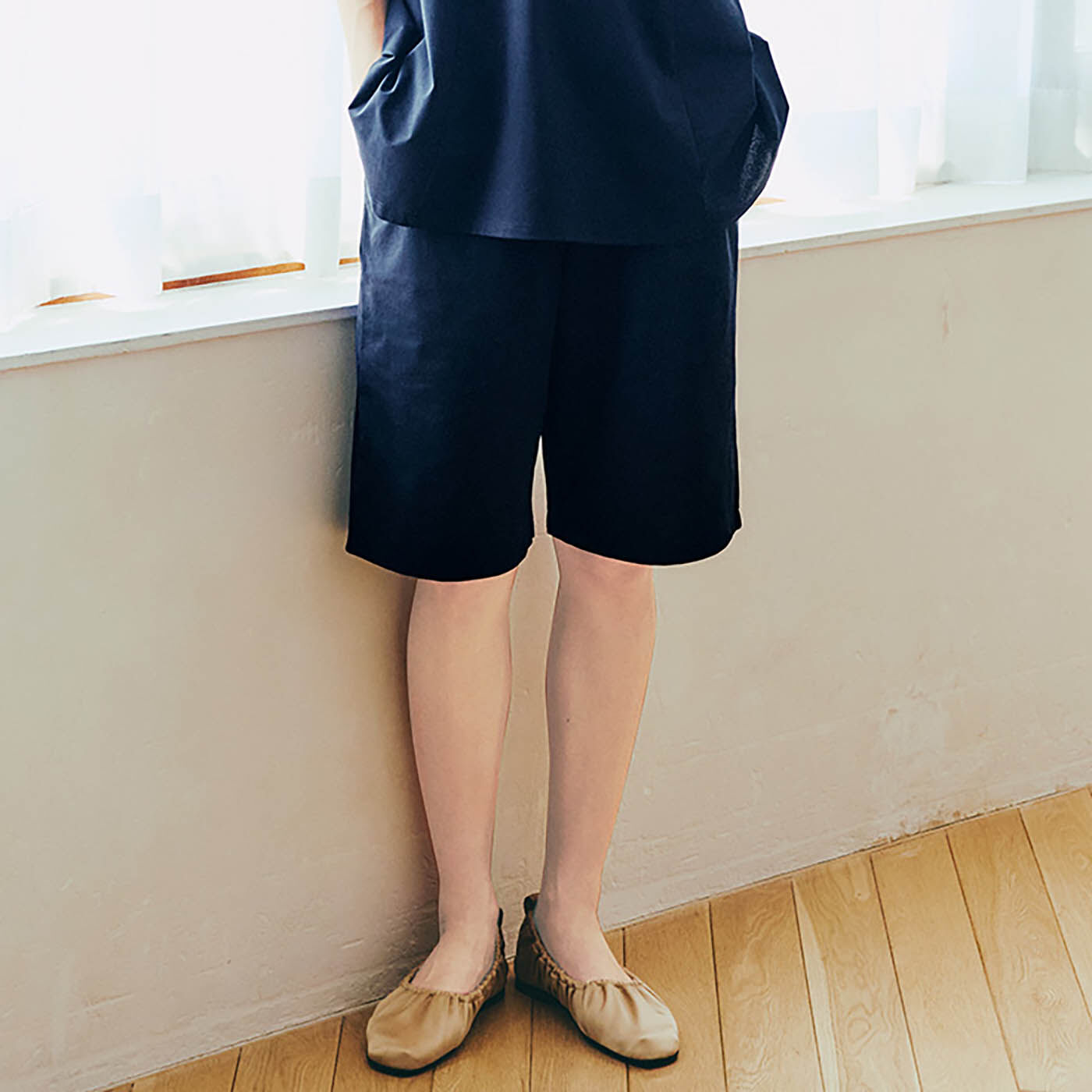 IEDIT | ２４ＳＯＭＥＳＨハーフパンツダークネイビーＩＥ