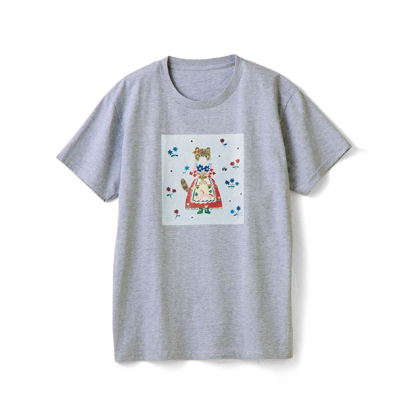 猫部|布川愛子&times;猫部　地域猫チャリティーTシャツ2024