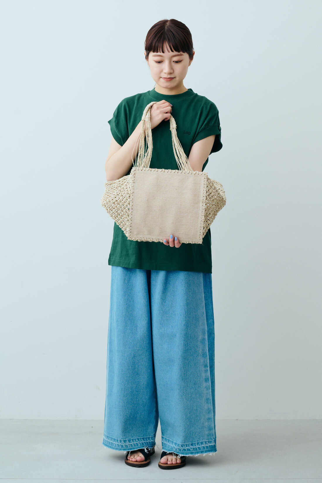 fashion special|【WEB限定・特急便】MEDE19F 〈SELECT〉 【MAISON BENGAL】大きめジュートバッグ