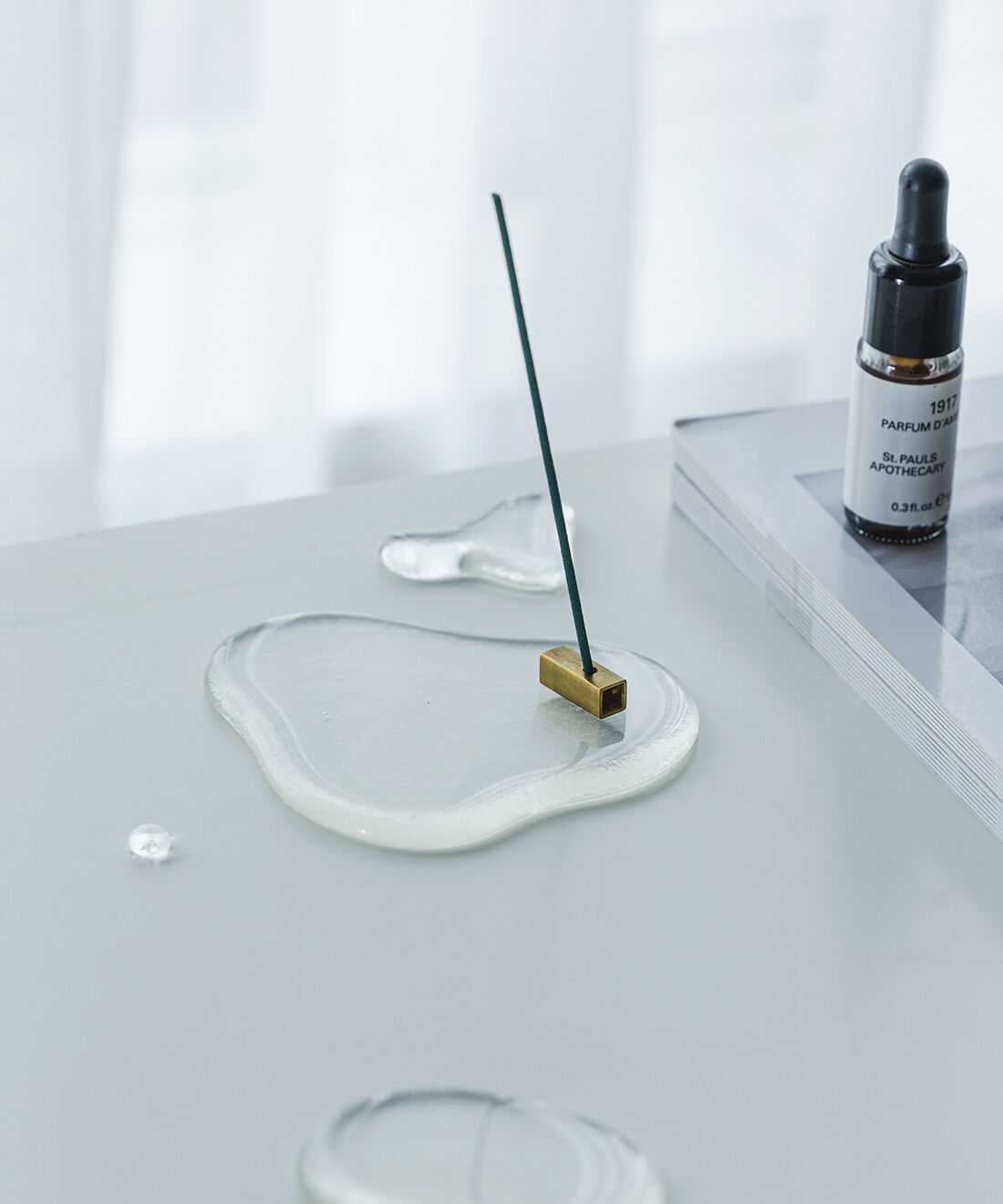 SeeMONO|etrak glassさんと作った 水がこぼれたみたいなガラストレイの会