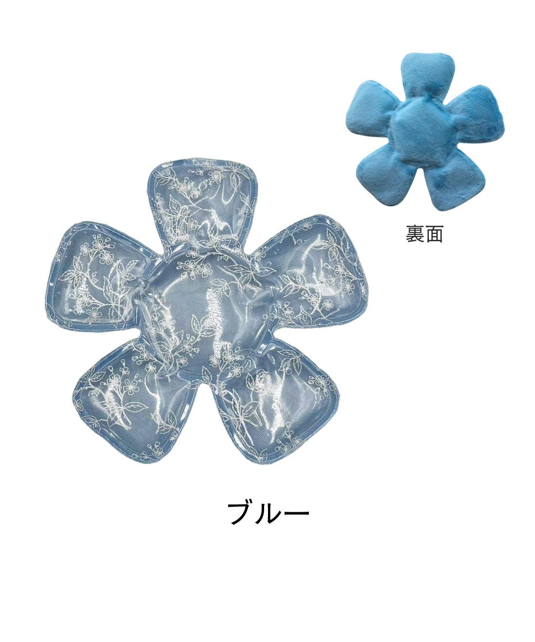 FELISSIMO PARTNERS|帽子の中を快適に　お花の形のアイスヘッドパッド〈帽子用〉