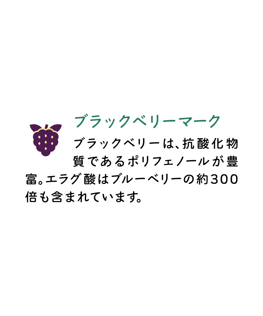 FELISSIMO PARTNERS|内臓脂肪の減少をサポート ブラックベリーES（機能性表示食品）の会