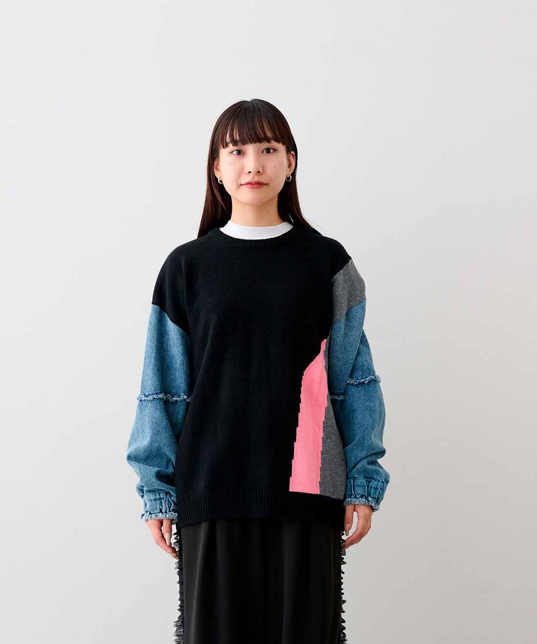 MEDE19F|MEDE19F　吸湿発熱コットンクルーネックホワイトトップスの会