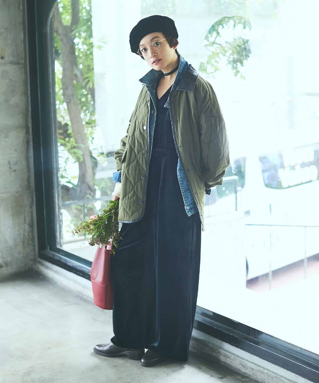 MEDE19F|MEDE19F 高山都さんコラボ バイカラーオールインワン〈ブラック〉【まとめ買いキャンペーン】