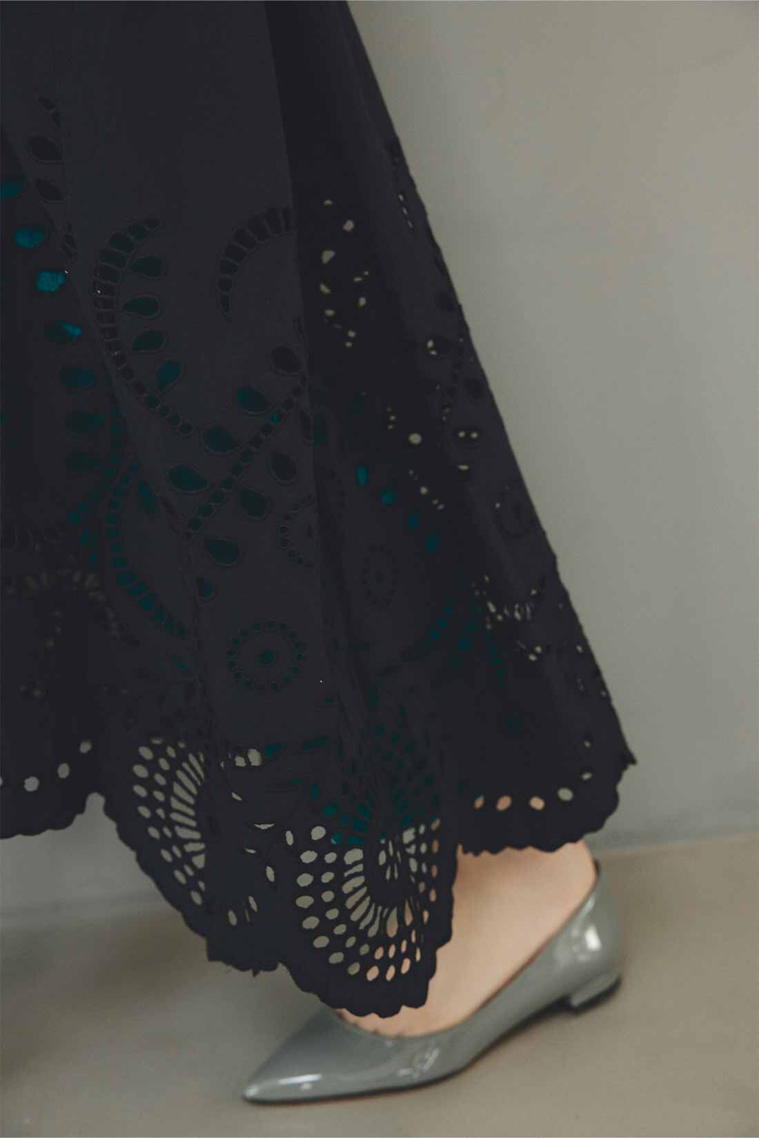 MEDE19F|MEDE19F　〈MADE IN INDIA COLLECTION〉エンブロイダリーコットンワンピース