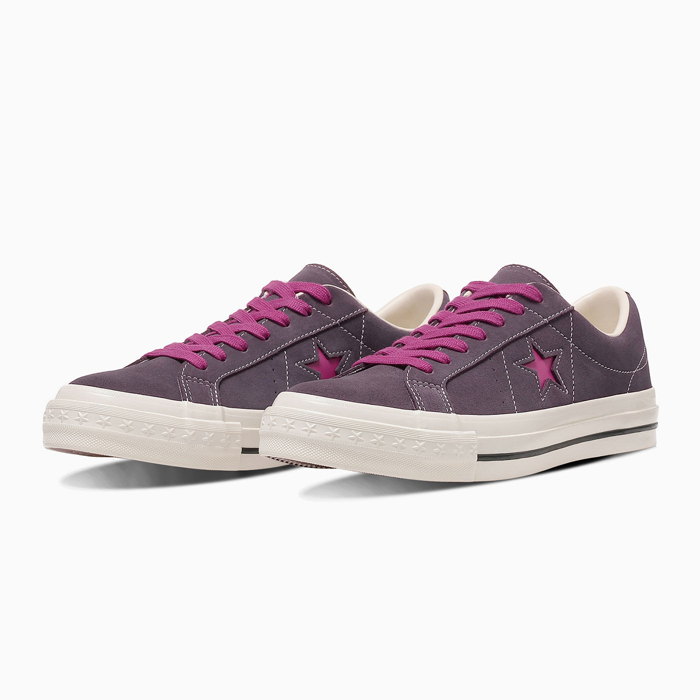 フェリシモファッションニュース | CONVERSE ONE STAR AGED SUEDE〈PURPLE/PINK〉