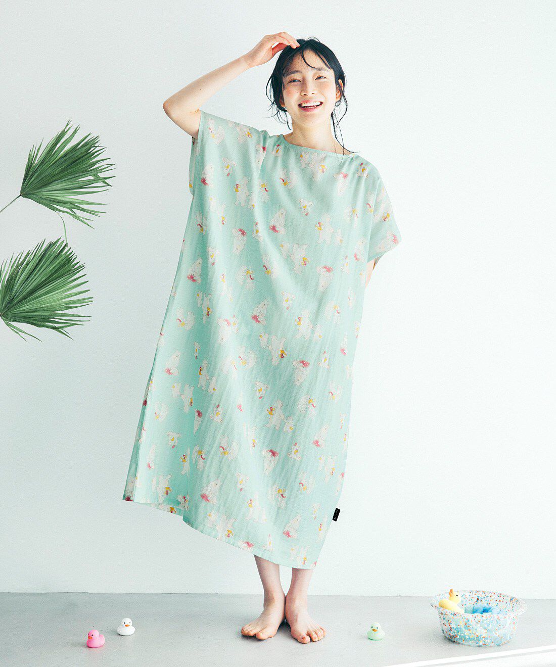 flufeel|flufeel　いとしい気持ちに包まれる　ホッキョクグマの着るバスタオルの会