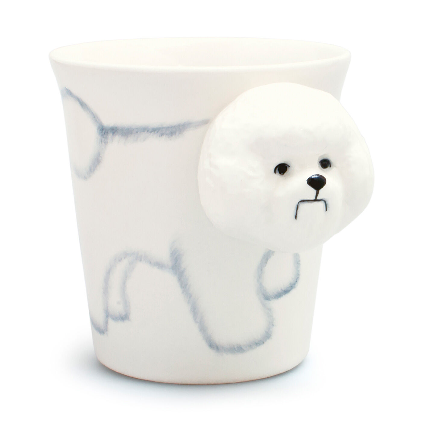 フェリシモの雑貨 Kraso | アニマルマグ BICHON FRISE