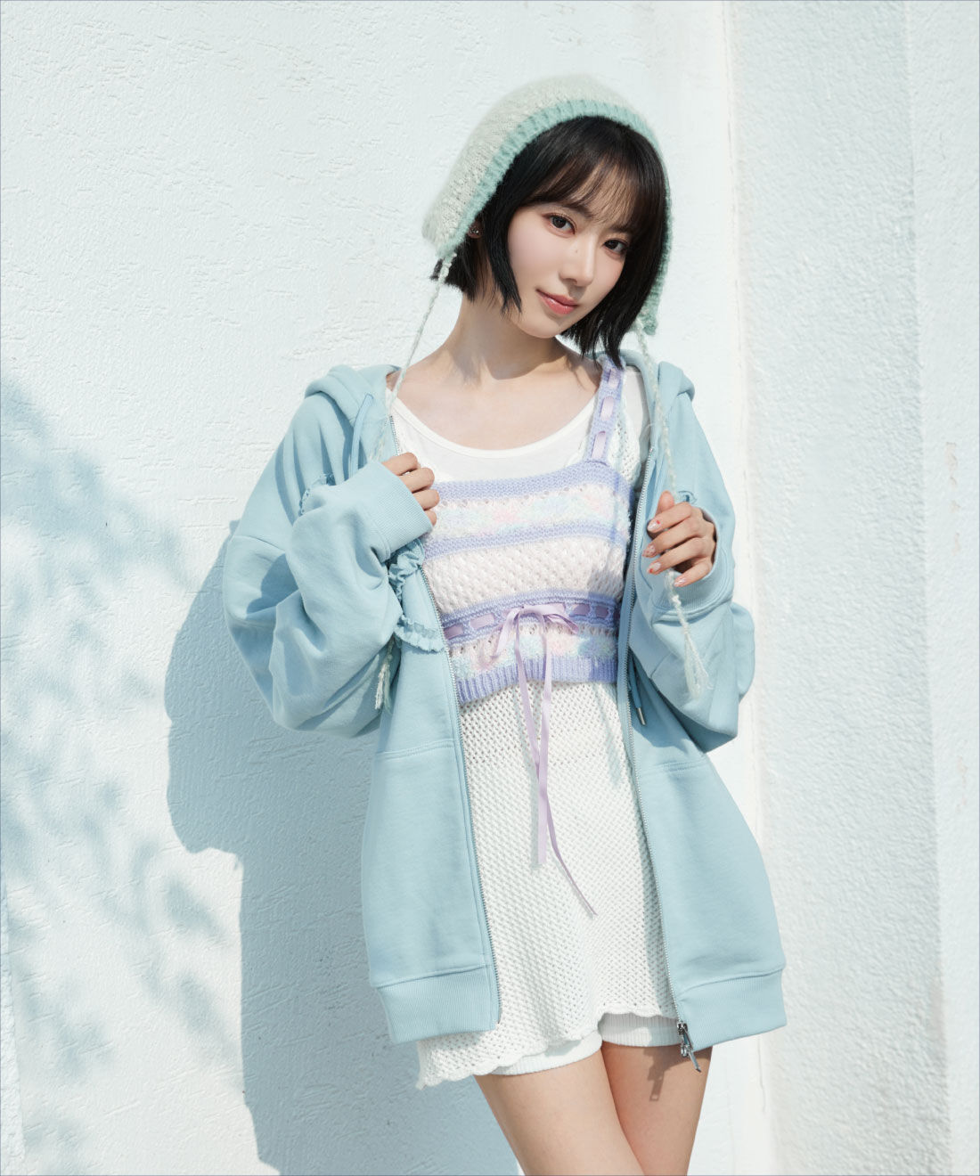 クチュリエ|SAKURA MIYAWAKI &times; Couturier　 ニットビスチェ〈ブラウンミックス〉
