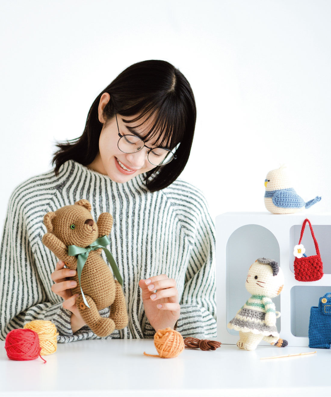 クチュリエ|【6回エントリーで初回30％OFF】編んでみたいをかなえる！ ｢はじめてさんのきほんのき」 かぎ針編みぐるみレッスンの会
