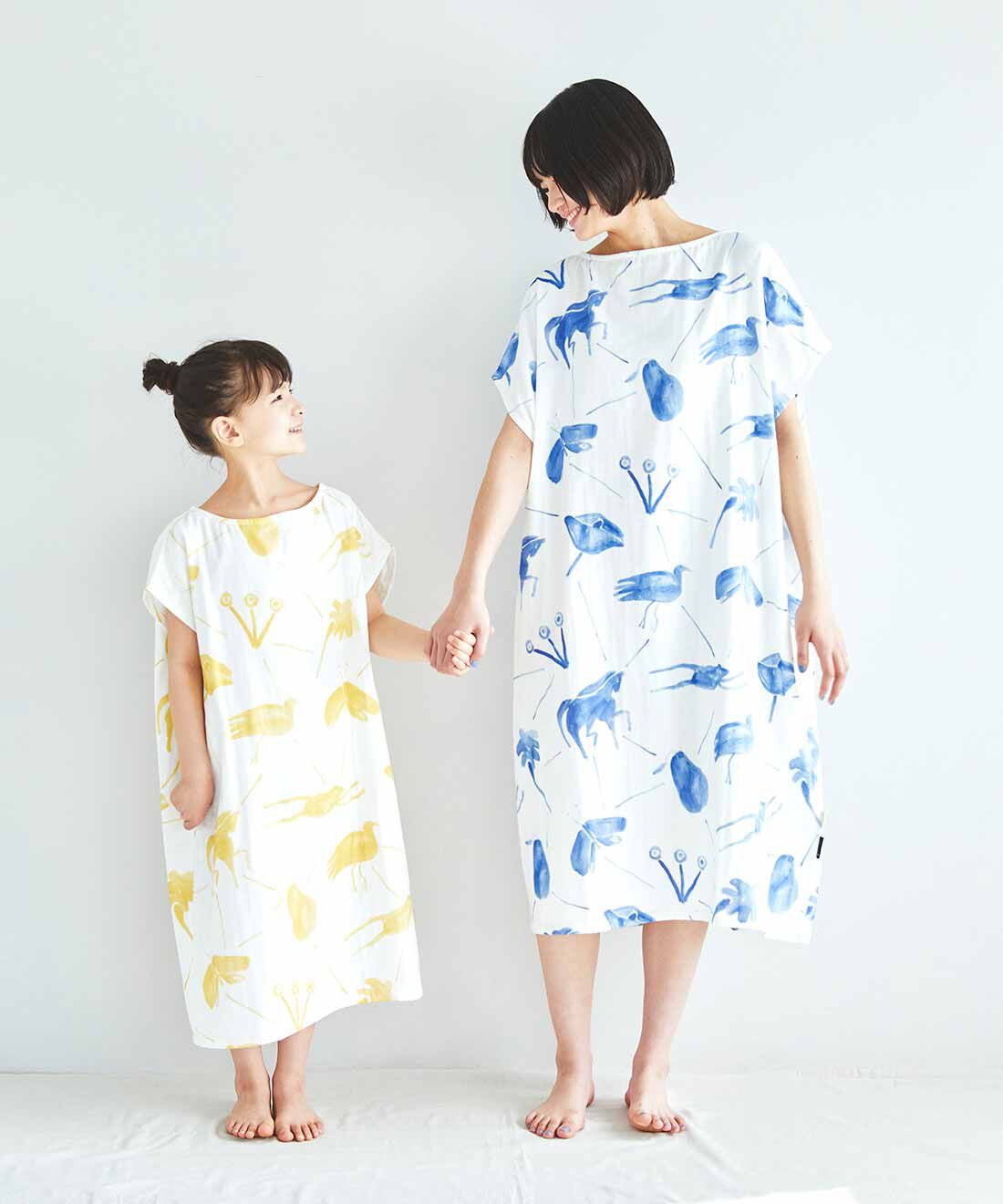 Lee Izumida×flufeel 心地よい夢を紡ぐ星図を描いた 着るバスタオル