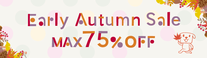 Early Autumn Sale